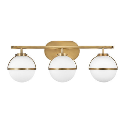 Luminosa Lighting Luminosa Hinkley Hollis Bathroom Wall Lamp Heritage Brass, Ip44 - image 1