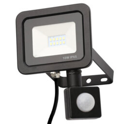 Litecraft 2 Pack Langton Black Outdoor Wall Flood Lights With Pir Sensors - thumbnail 2