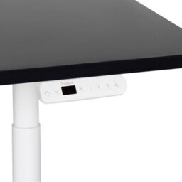 Beliani Electric Adjustable Standing Desk Destinas 120 Cm 72 Cm Black/ White - thumbnail 6