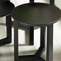 Oakham Nordvik Nest Of 3 Tables In Black - thumbnail 8
