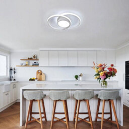 42W Led Ceiling Light Modern Round Lamp Cold White Bedroom Kitchen Balcony 40Cm - thumbnail 3