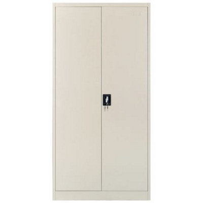 Workshop Cabinet - Height 1850 mm Grey - Manutan Expert - image 1