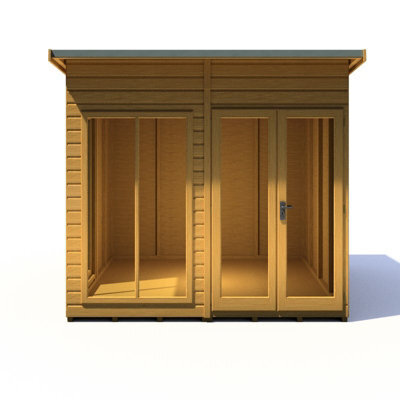 Shire Lela Summerhouse 8X8 Ft With Double Doors - image 1