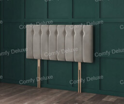 Comfy Deluxe Green Plush Florence  3Ft Single Headboard 20Inch Matching Buttons
