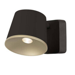 Luminosa Lighting Luminosa Drone Led 1 Light Indoor Dome Wall / Ceiling Light Brown, Gold - thumbnail 1