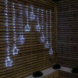 Samuel Alexander 1.2M X 1.2M Flexibrights Christmas Star Curtain Lights With 258 White Leds - thumbnail 2