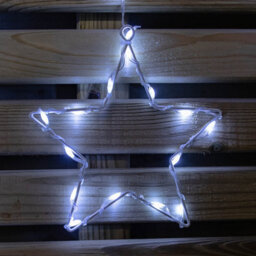 Samuel Alexander 1.2M X 1.2M Flexibrights Christmas Star Curtain Lights With 258 White Leds - thumbnail 7