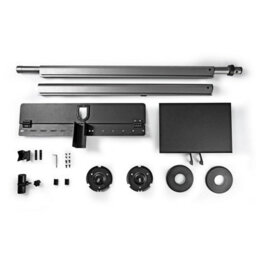 Nedis Bolt Down Floor To Ceiling 37-70 Inch Tv Stand Mount Vesa Swivel Bracket - thumbnail 6