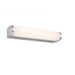 Chrome Led Bathroom Mirror Wall Light Ip21 40W E14 Bulb - thumbnail 2