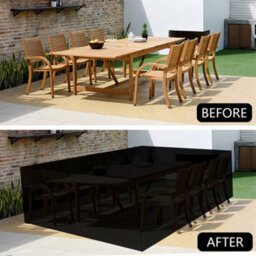 Oxford 210D Garden Furniture Cover, 120 X 60 106 Cm, Waterproof, Windproof, Uv Resistant - thumbnail 5