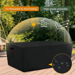 Oxford 210D Garden Furniture Cover, 120 X 60 106 Cm, Waterproof, Windproof, Uv Resistant - thumbnail 4