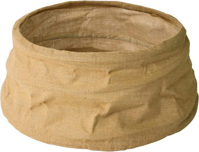 Garden Market Place Pop Up Hessian Christmas Tree Skirt - Christmas Tree Stand Cover