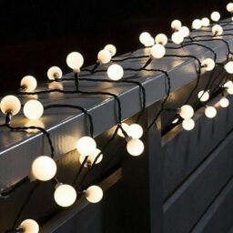 Geezy Christmas Lights Warm White Berry Fairy String Outdoor 200 Led Xmas Lights Timer - thumbnail 3