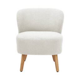 Gfw Evie Boucle Teddy Accent Chair Cream - thumbnail 2