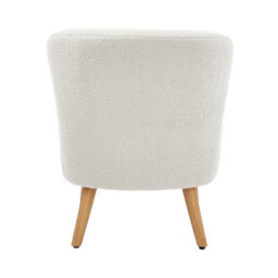 Gfw Evie Boucle Teddy Accent Chair Cream - thumbnail 5