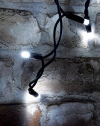 LYYT Christmas Festive Connectable Icicle-Inspired Outdoor 100 Led String Lights- Cool White - thumbnail 3