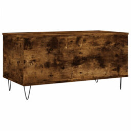 Berkfield Coffee Table Smoked Oak 90X44.5X45 Cm Engineered Wood - thumbnail 8