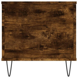 Berkfield Coffee Table Smoked Oak 90X44.5X45 Cm Engineered Wood - thumbnail 7