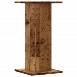 Walplus Plant Stands 2 Pcs Old Wood 30X30X60 Cm Engineered Wood - thumbnail 5