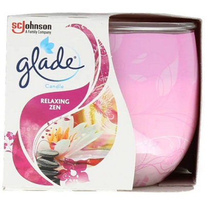 Glade Scented Candle, Air Freshener Candle 120 G Relaxing Zen - image 1
