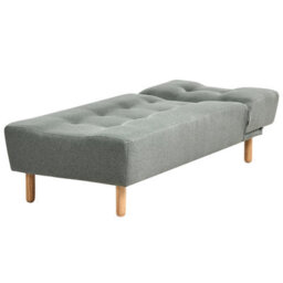 Beliani Chaise Longue Alsten Fabric Green - thumbnail 6