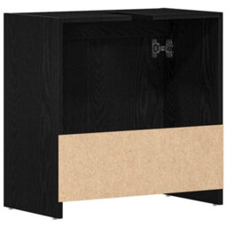 Walplus Bathroom Cabinet Black Oak 60X33X61 Cm Engineered Wood - thumbnail 8