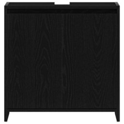 Walplus Bathroom Cabinet Black Oak 60X33X61 Cm Engineered Wood - thumbnail 6