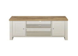 Birlea Highgate Large Tv Unit Cream & Oak - thumbnail 4