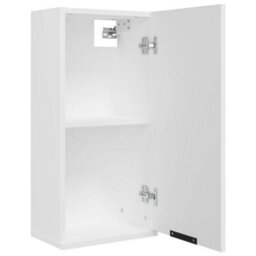 Vidaxl Wall-Mounted Bathroom Cabinet White 32X20X67 Cm - thumbnail 8