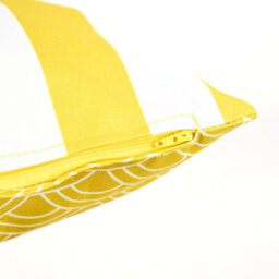 icon Indoor And Outdoor Waterproof Filled Cushion 2X Deck Chair Stripe Yellow & 2X Yellow - thumbnail 6