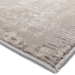 The Rug Edit Ritz Luxe Shimmer Charcoal Living Room Rug - 80X140Cm - thumbnail 5