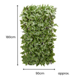 Smart Garden Marco Paul Artificial Flower Wall Trellis - Ivy Leaf 180Cm X 90Cm - thumbnail 2