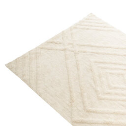 Beliani Kids Rug Ziro  Light Beige 160 X 230 Cm Cotton - thumbnail 4