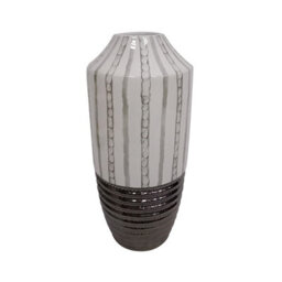 Vanity Living 40.5Cm Light Brown And Textured Bronze Ceramic Vase For Home Décor - thumbnail 6