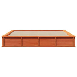 Berkfield Bed Frame With Lift-Up Storage, Wax Brown, 180 X 200 Cm, Solid Pine Wood - thumbnail 5