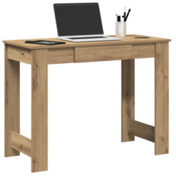 Walplus Desk Artisan Oak 100X45X75 Cm Engineered Wood - thumbnail 1