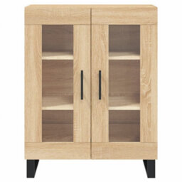 Berkfield Classic Sideboard Sonoma Oak 69.5X34X90 Cm Engineered Wood - thumbnail 5