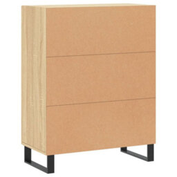 Berkfield Classic Sideboard Sonoma Oak 69.5X34X90 Cm Engineered Wood - thumbnail 8