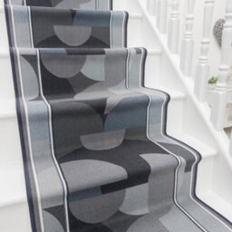 Malis Stair Runner - Hardwearing, Non-Slip & Durable Carpet For Stairs & Staircases, Multiple Lengths - thumbnail 1