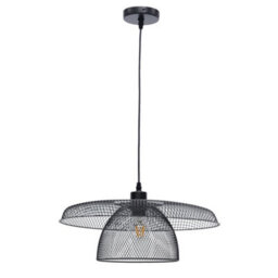 First Choice Lighting Set Of 2 Cassidy - Black Ceiling Pendant Flex Kits Easy Fit Shades - thumbnail 3