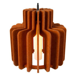 Lucide Rollo Pendant Light - 1Xe27 - Terracotta - thumbnail 5