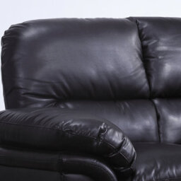 Furniture Instore Verona Black  Leather Armchair - thumbnail 3