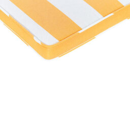 Beliani Set Of 6 Garden Chair Cushions Tolve 39 X 31 Cm Yellow - thumbnail 7