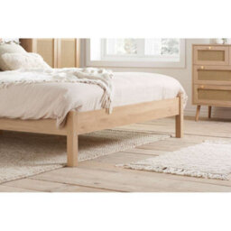 Birlea Croxley King Rattan Bed Oak - thumbnail 3
