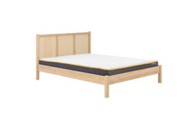 Birlea Croxley King Rattan Bed Oak - thumbnail 5