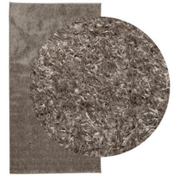 Walplus Rug Istan High Pile Shiny Look Grey 80X150 Cm - thumbnail 3