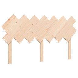 Berkfield Bed Frame With Headboard King Size Solid Wood - thumbnail 8