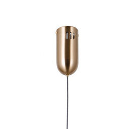 Luminosa Lighting Luminosa Rastia 15Cm Globe Pendant Ceiling Light Gold Opal Shade 3000K Warm White - thumbnail 3