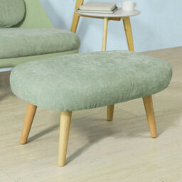 Sobuy Fst63-Gr,armchair With Beech Footrest Fabric Grey 67Cm Wide,green,w65Xd59Xh76 - thumbnail 6