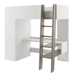 Arte Smart And Stylish  Childrens Loft Cabin Bed With Desk And Wardrobe H1830mm W2040mm D1210mm - thumbnail 4